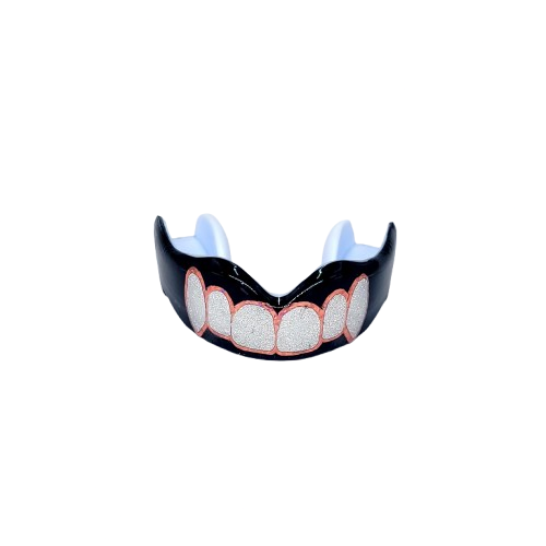 Protège-dents thermoformable - GRILLZ ROSE/ARGENT