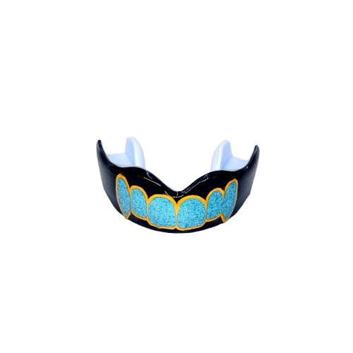 Protège-dents thermoformable - GRILLZ OR/BLEUE