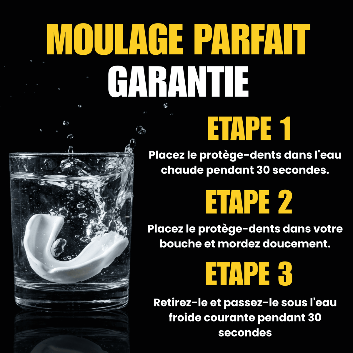 Protège-dents thermoformable classic.