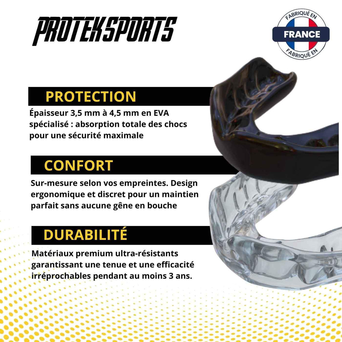 Protège-dents de haute qualité en Algérie pour une protection optimale lors des sports de contact