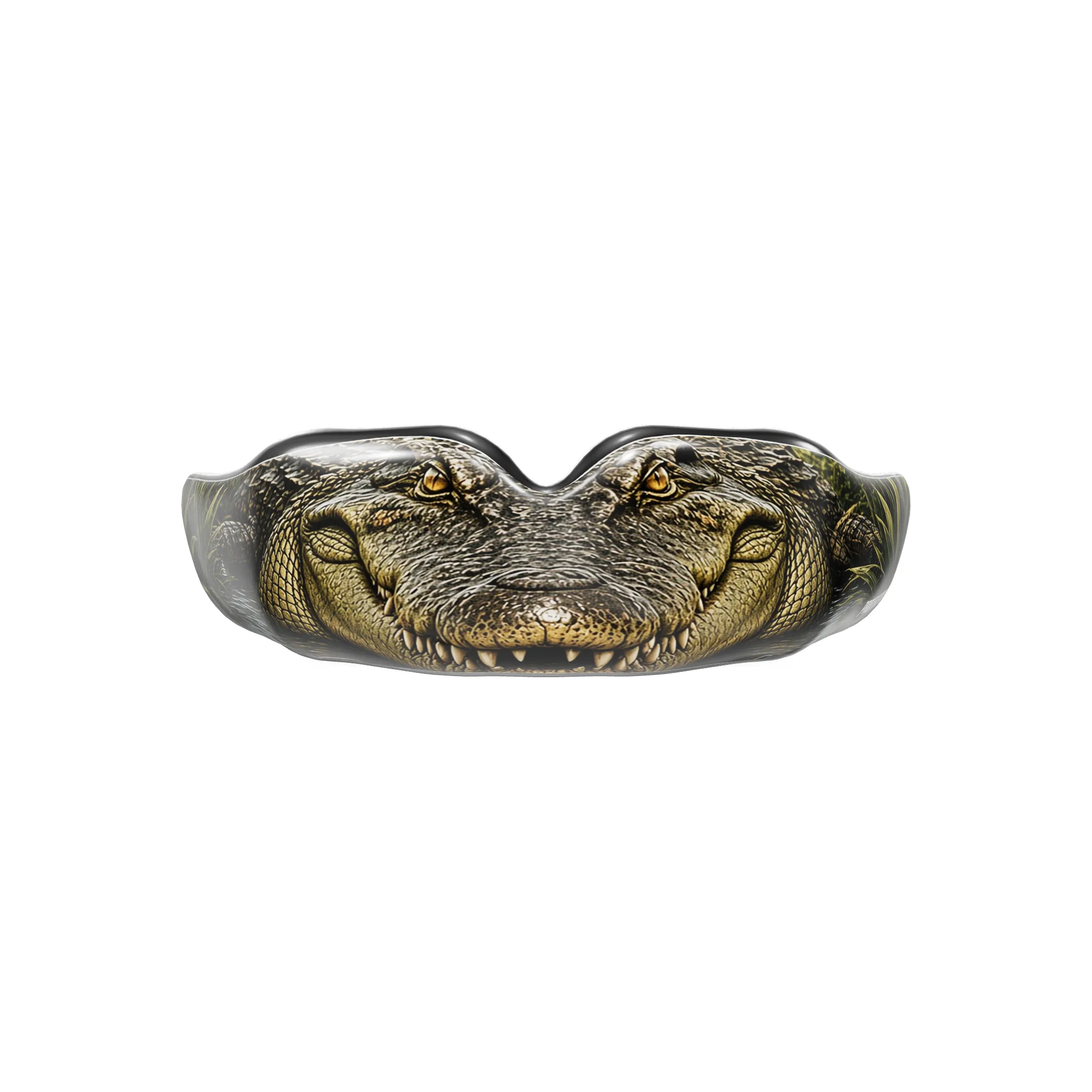 Protège-dents Crocodile sur mesure de face