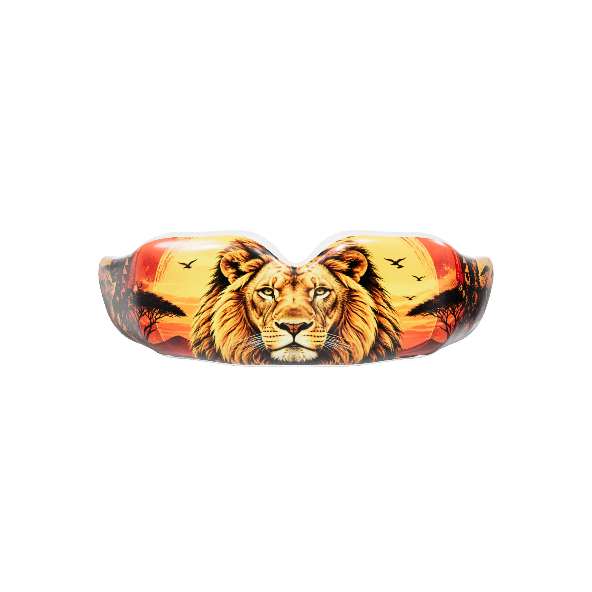 Protège-dents Lion sur mesure de face