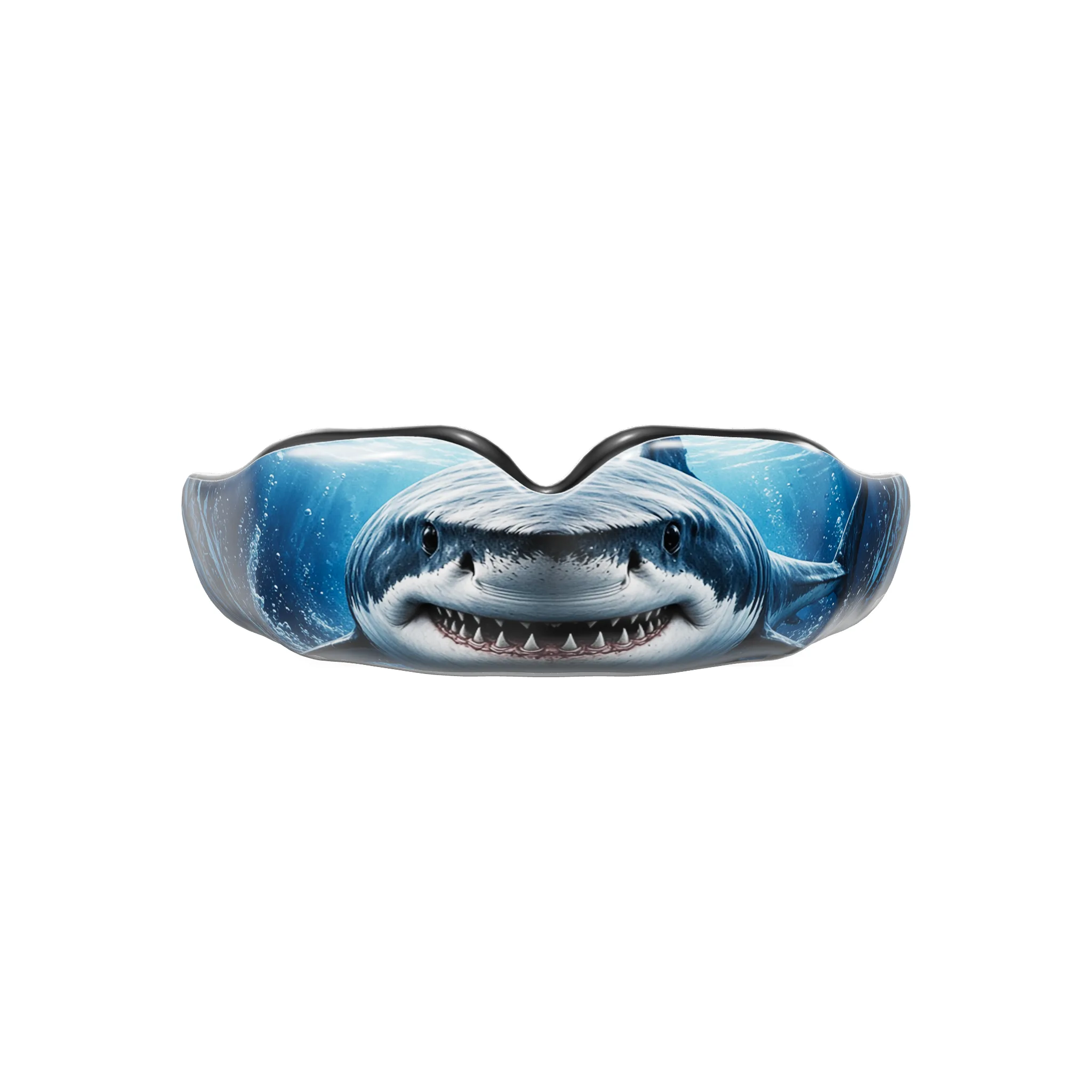 Protège-dents Requin sur mesure de face