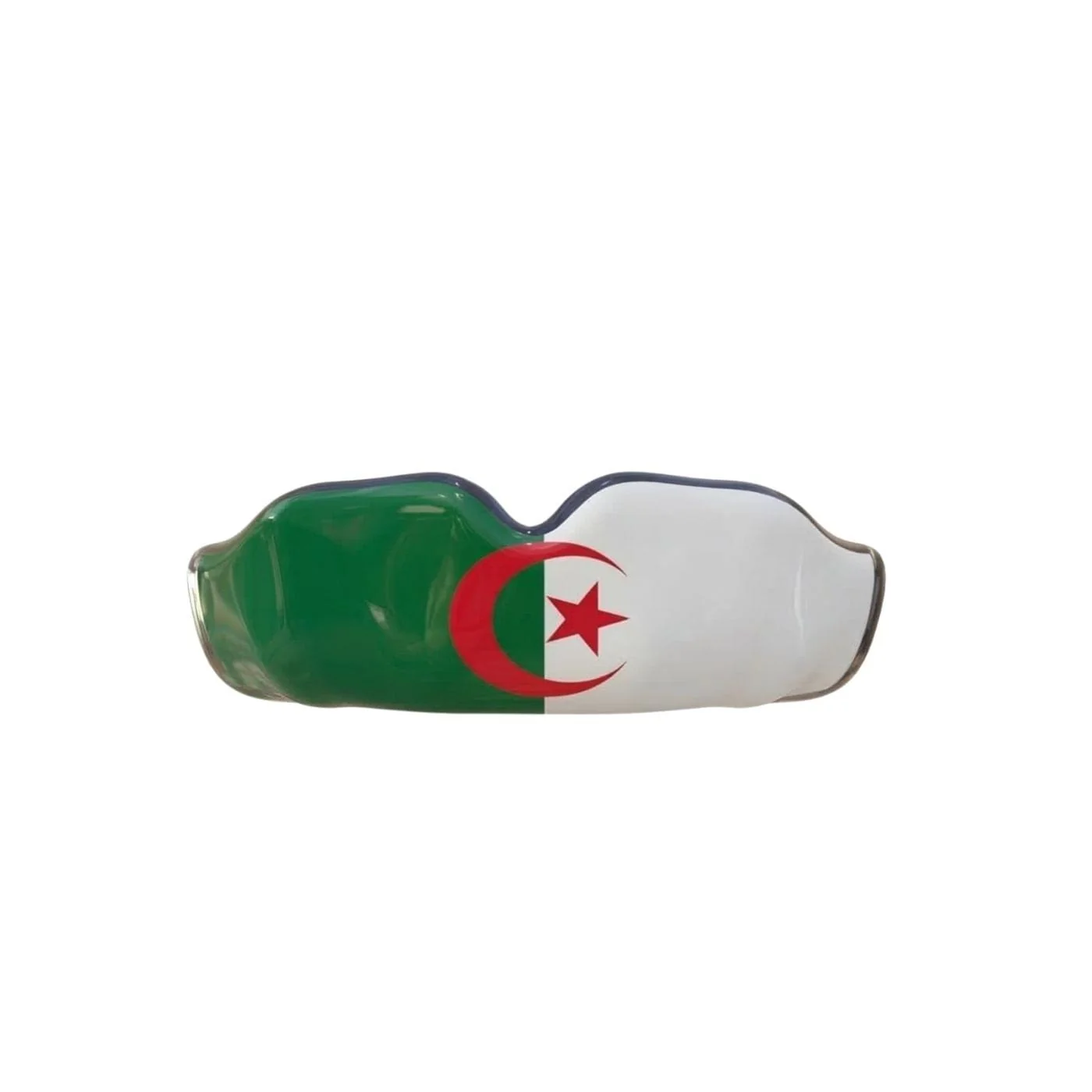 Protège-dents sur mesure aux couleurs de l’Algérie