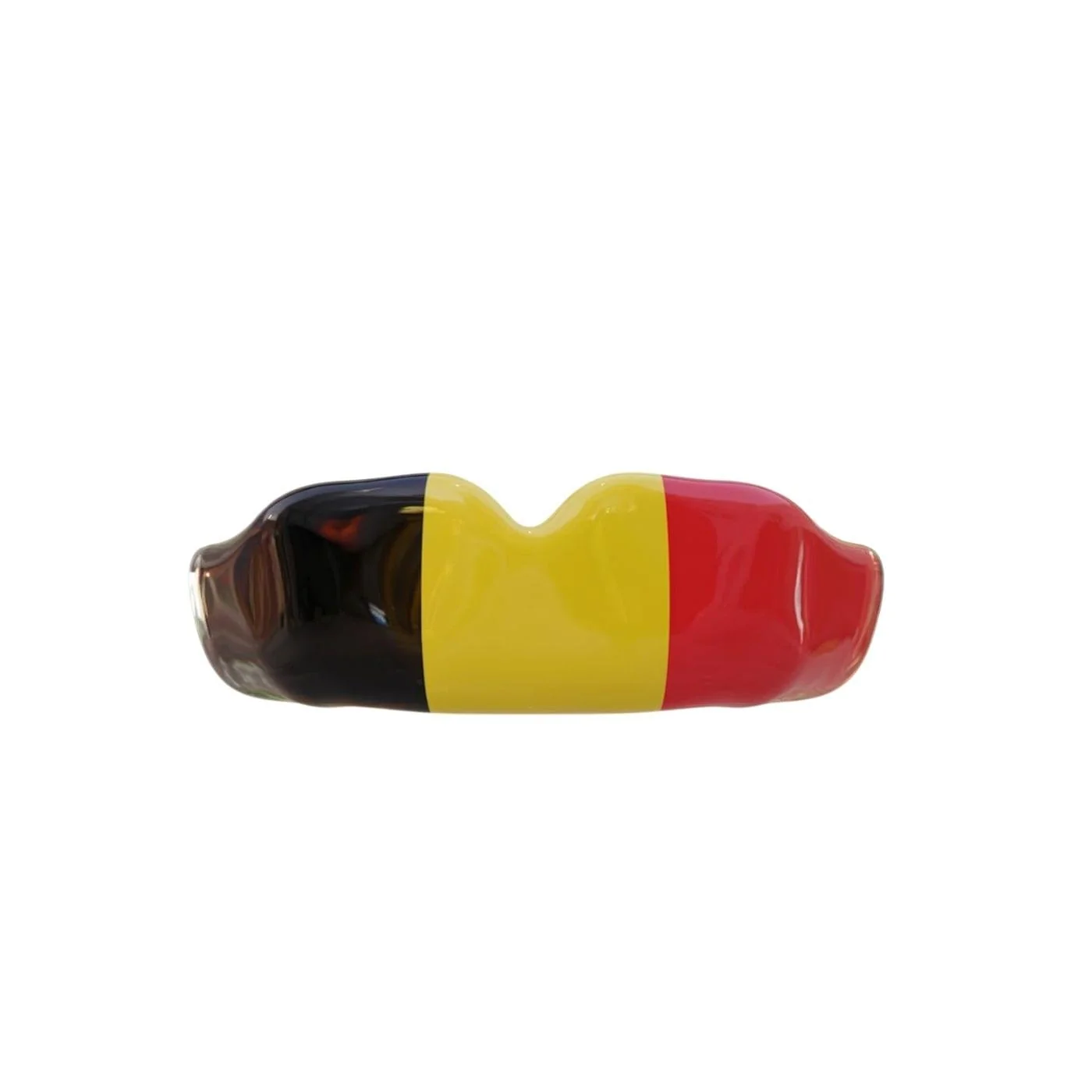 Protège-dents sur mesure aux couleurs de la Belgique