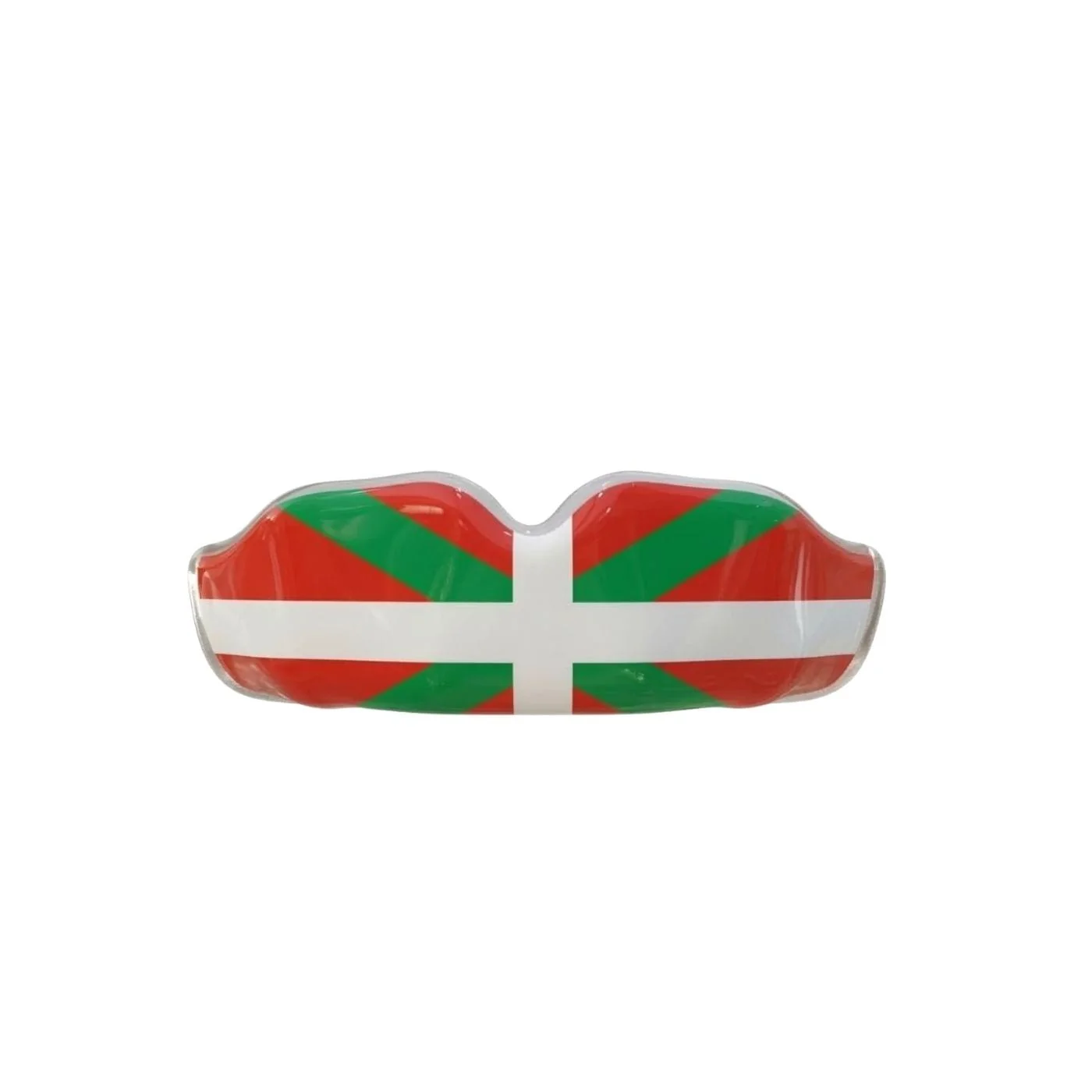 Protège-dents sur mesure aux couleurs du Pays basque