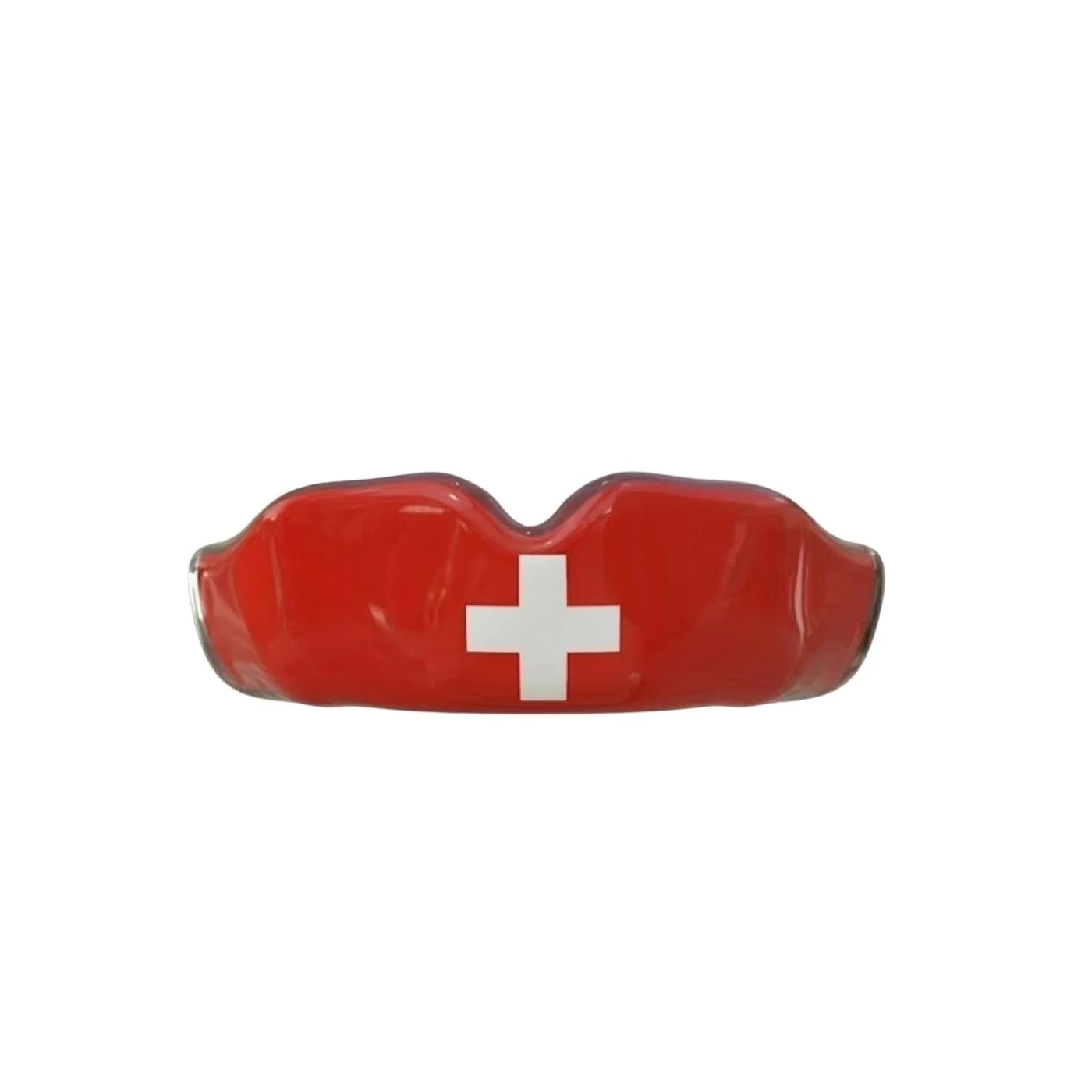 Protège-dents sur mesure aux couleurs de la Suisse