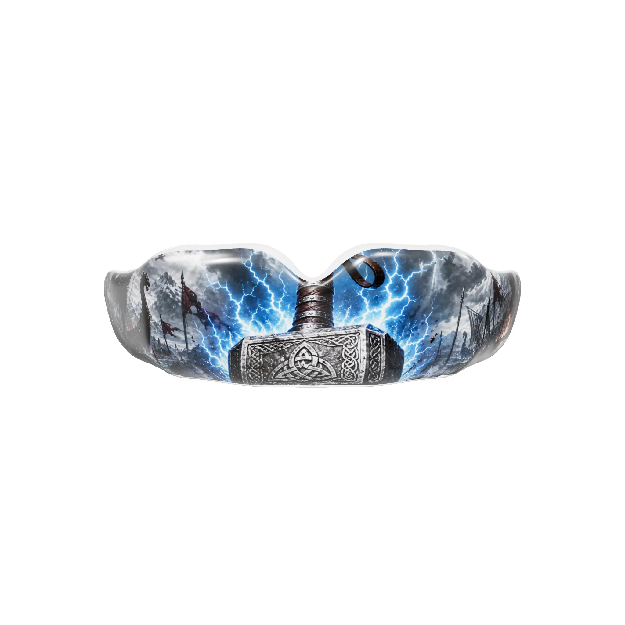 Protège-dents Mjölnir sur mesure de face