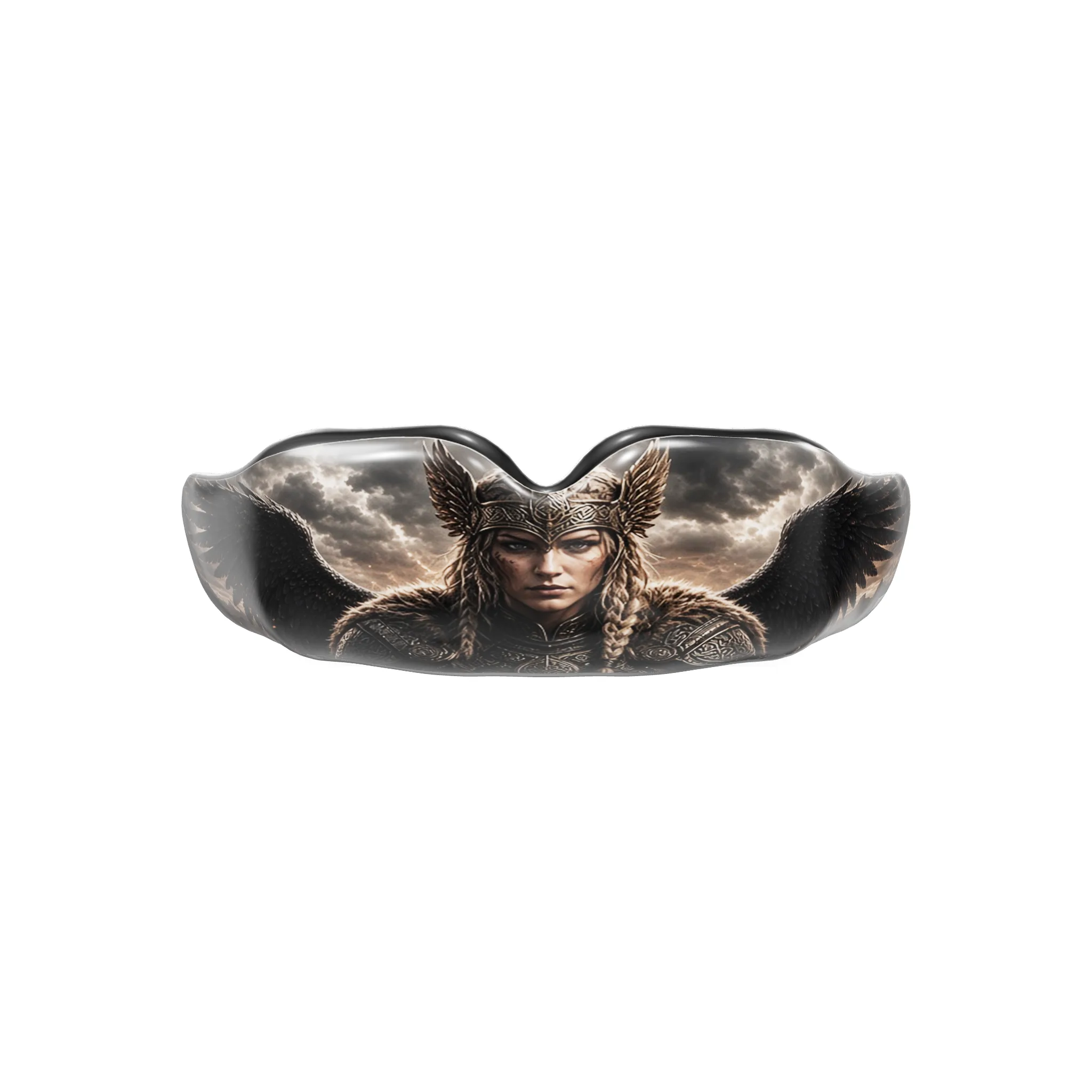 Protège-dents Valkyrie sur mesure de face