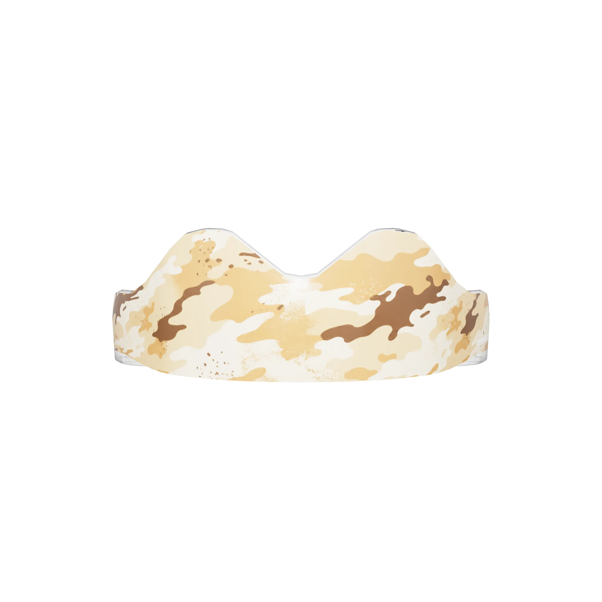 Protège-dents Camo désert thermoformable de face