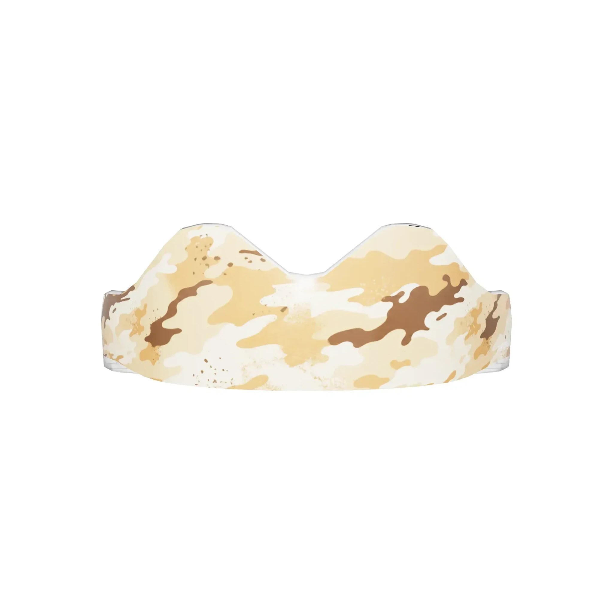 Protège-dents Camo désert thermoformable de face