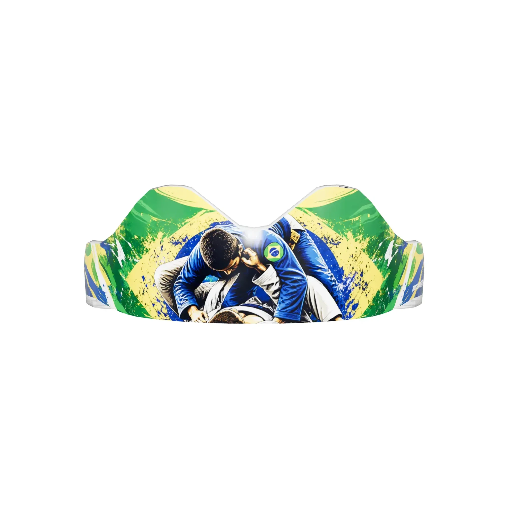 Protège-dents Jiu-jitsu brésilien thermoformable de face