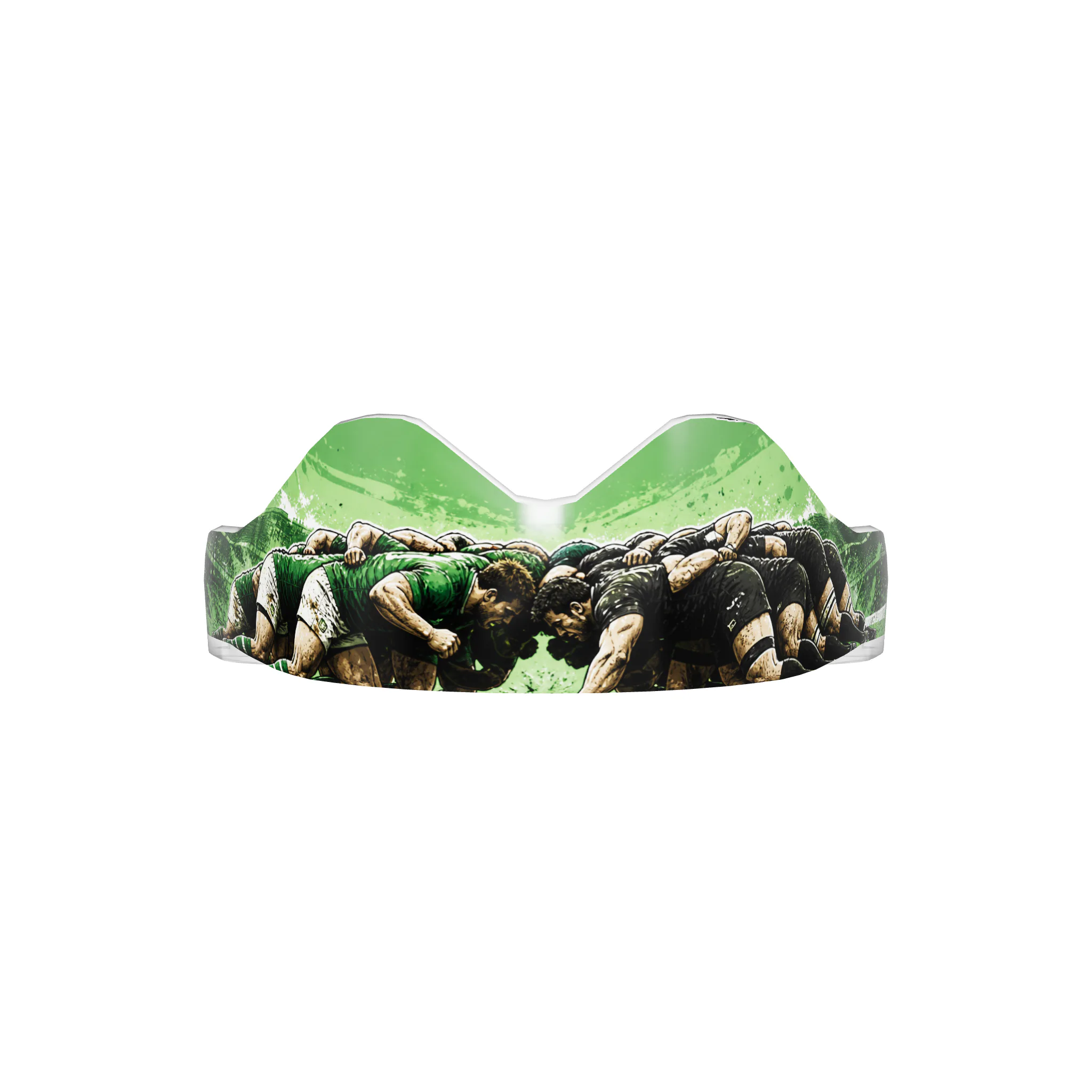 Protège-dents Rugby 3 thermoformable de face
