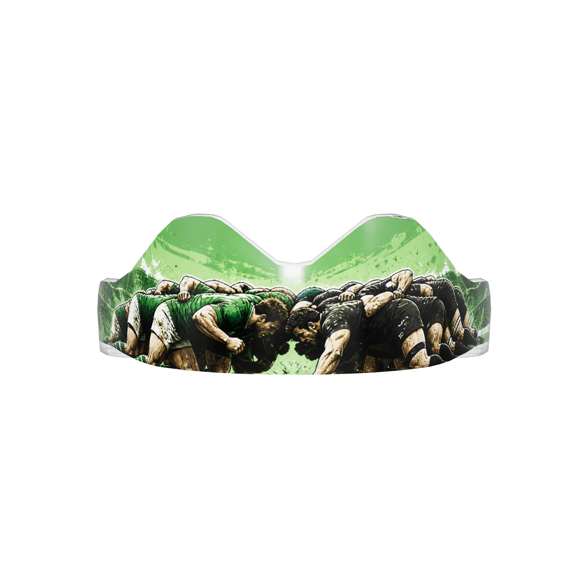 Protège-dents Rugby 3 thermoformable de face