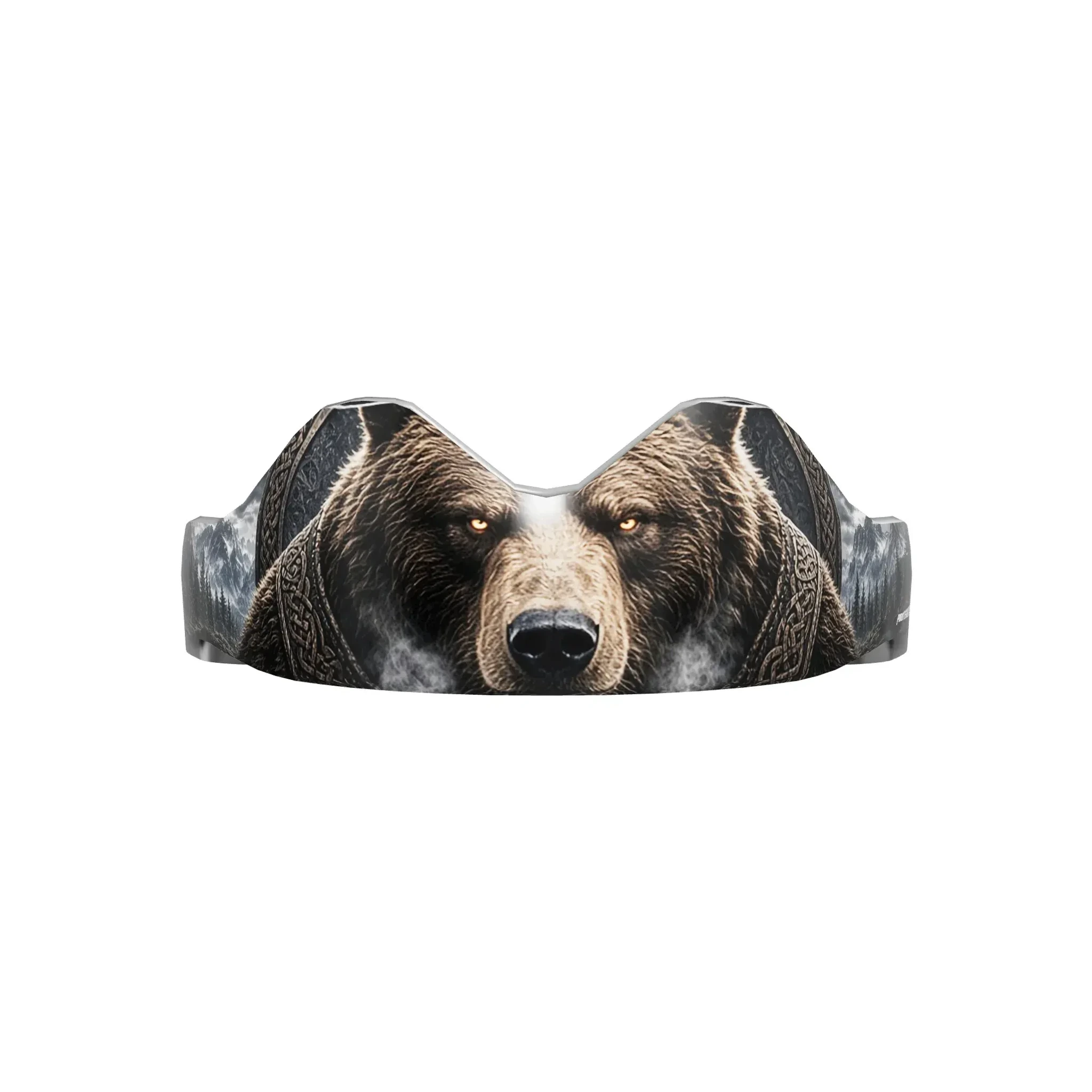 Protège-dents Ours viking thermoformable de face