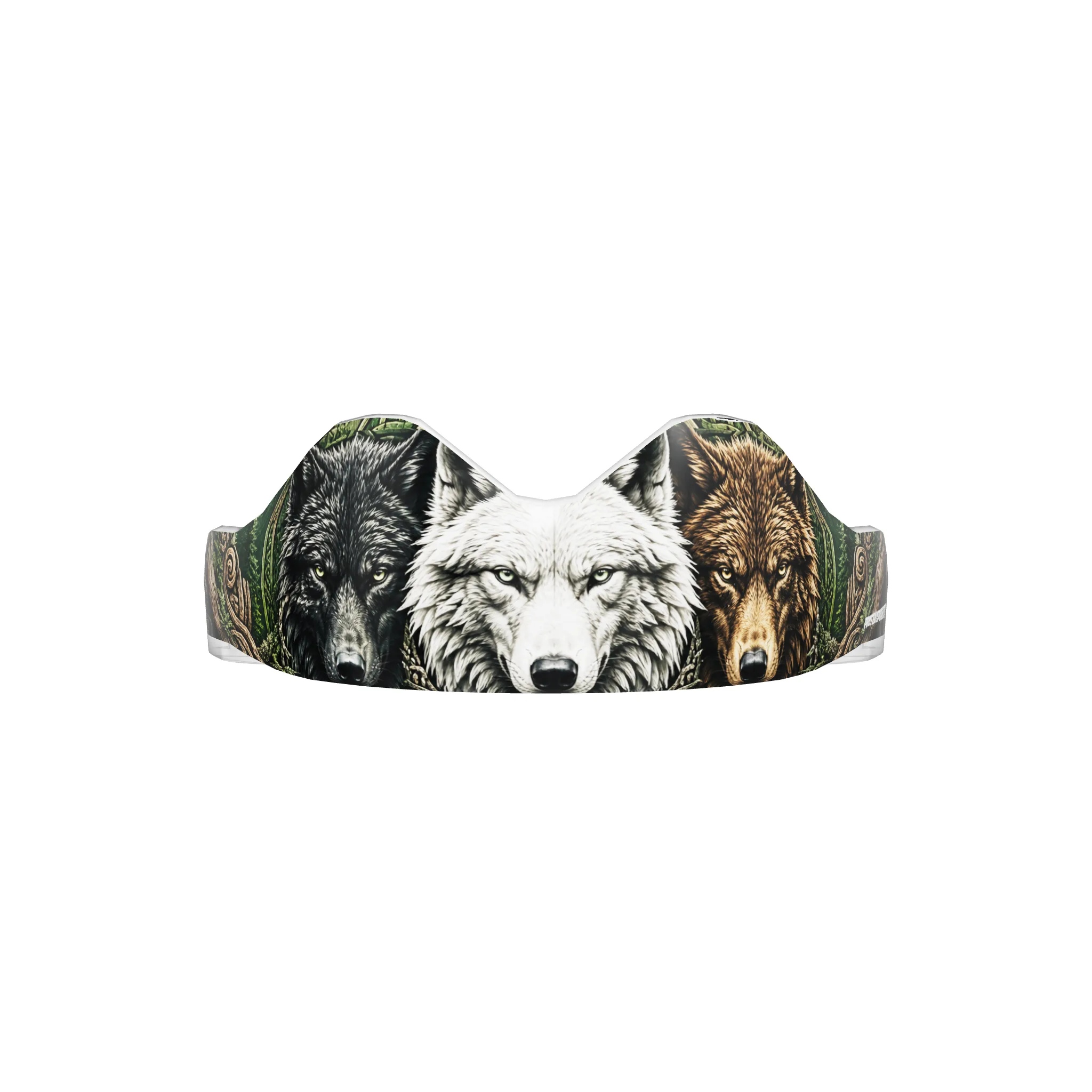 Protège-dents Meute de loups thermoformable de face