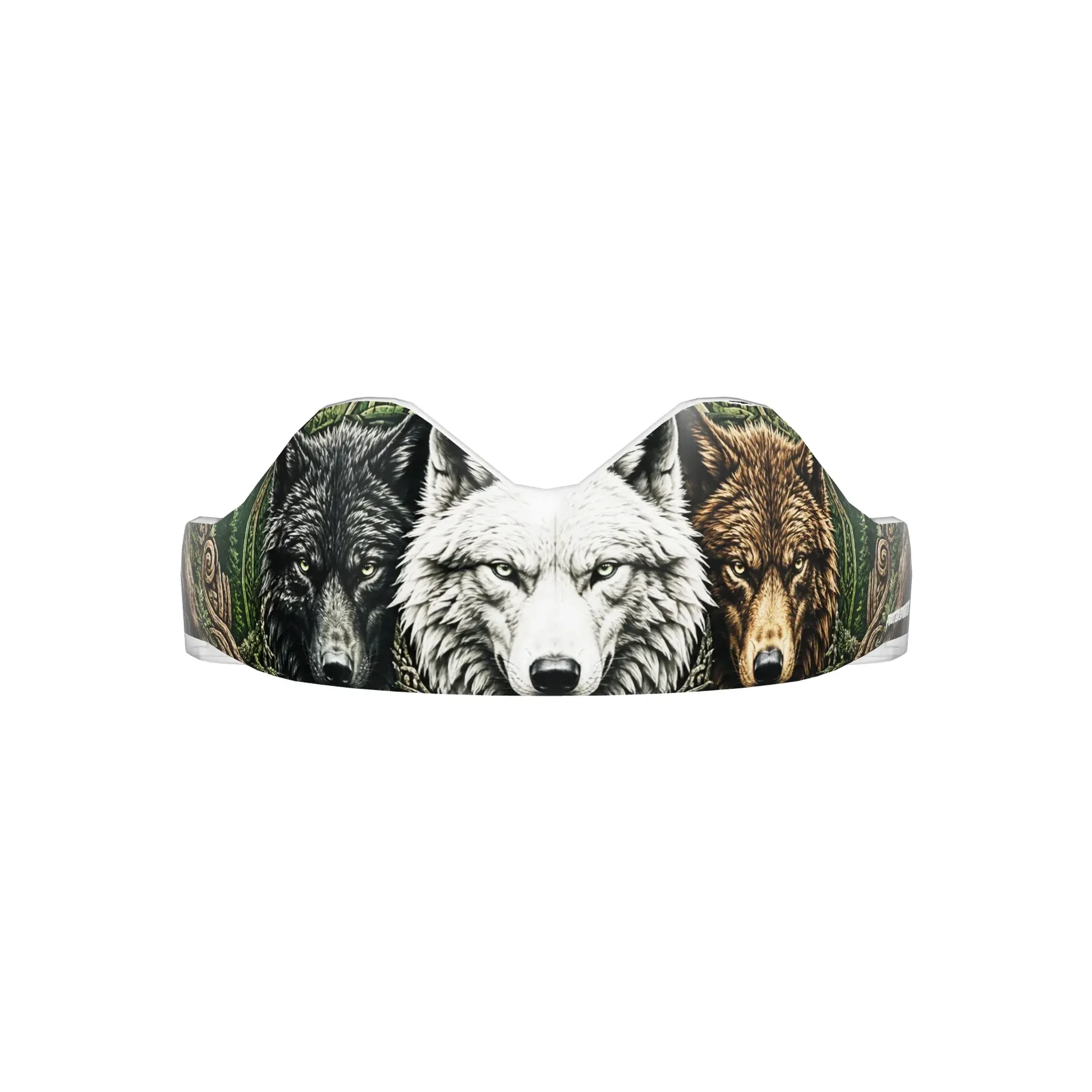 Protège-dents Meute de loups thermoformable de face